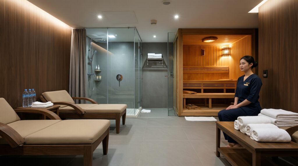 - Мужской SPA-ритуал: от сауны до расслабляющего массажа - иллюстрация